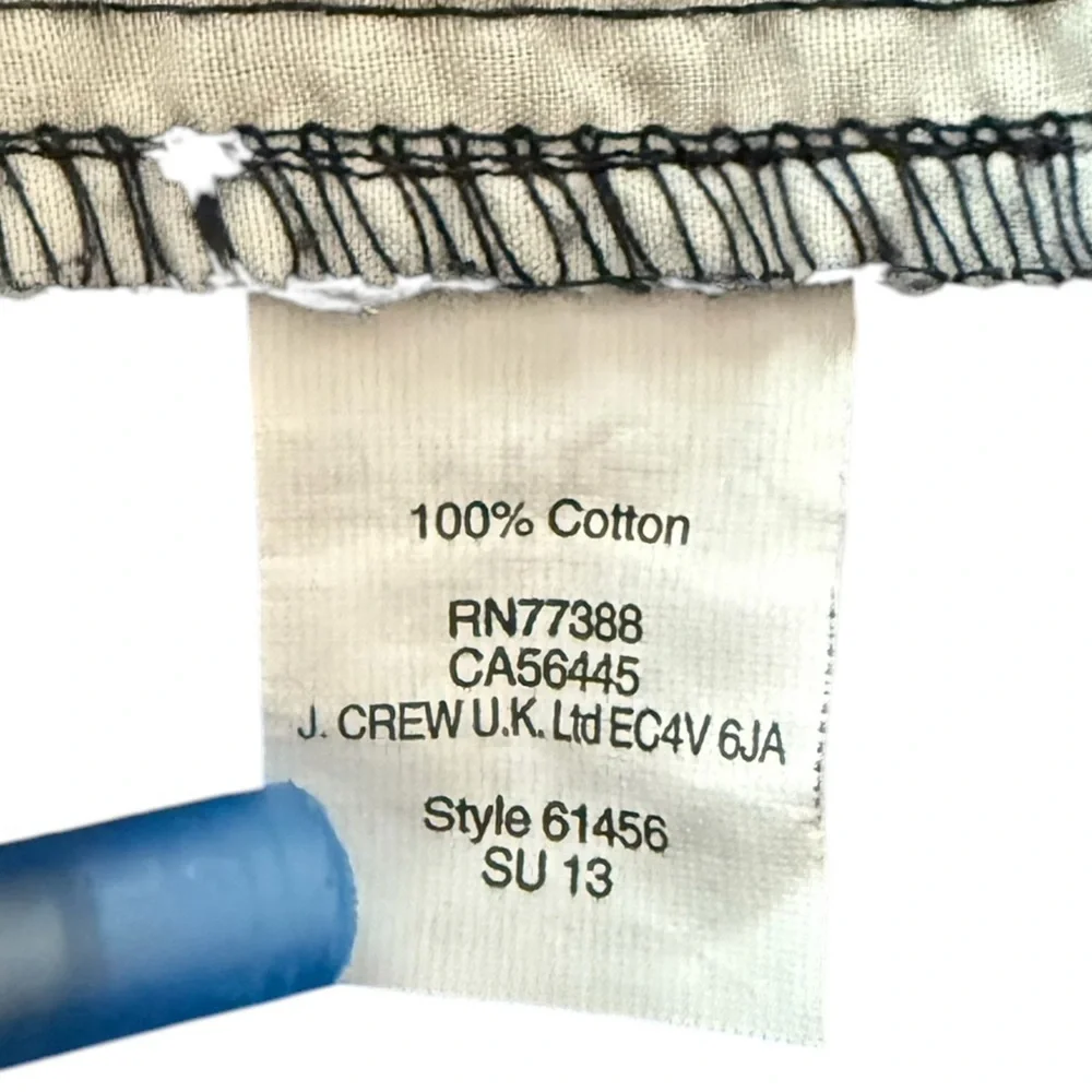 J. Crew Women's Navy Cotton Shorts 3” Size 12